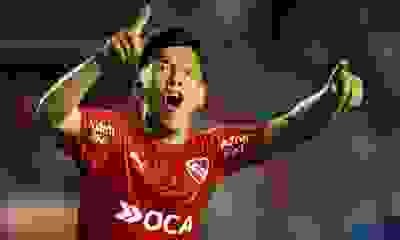 Esequiel Barco, un campeón con Independiente