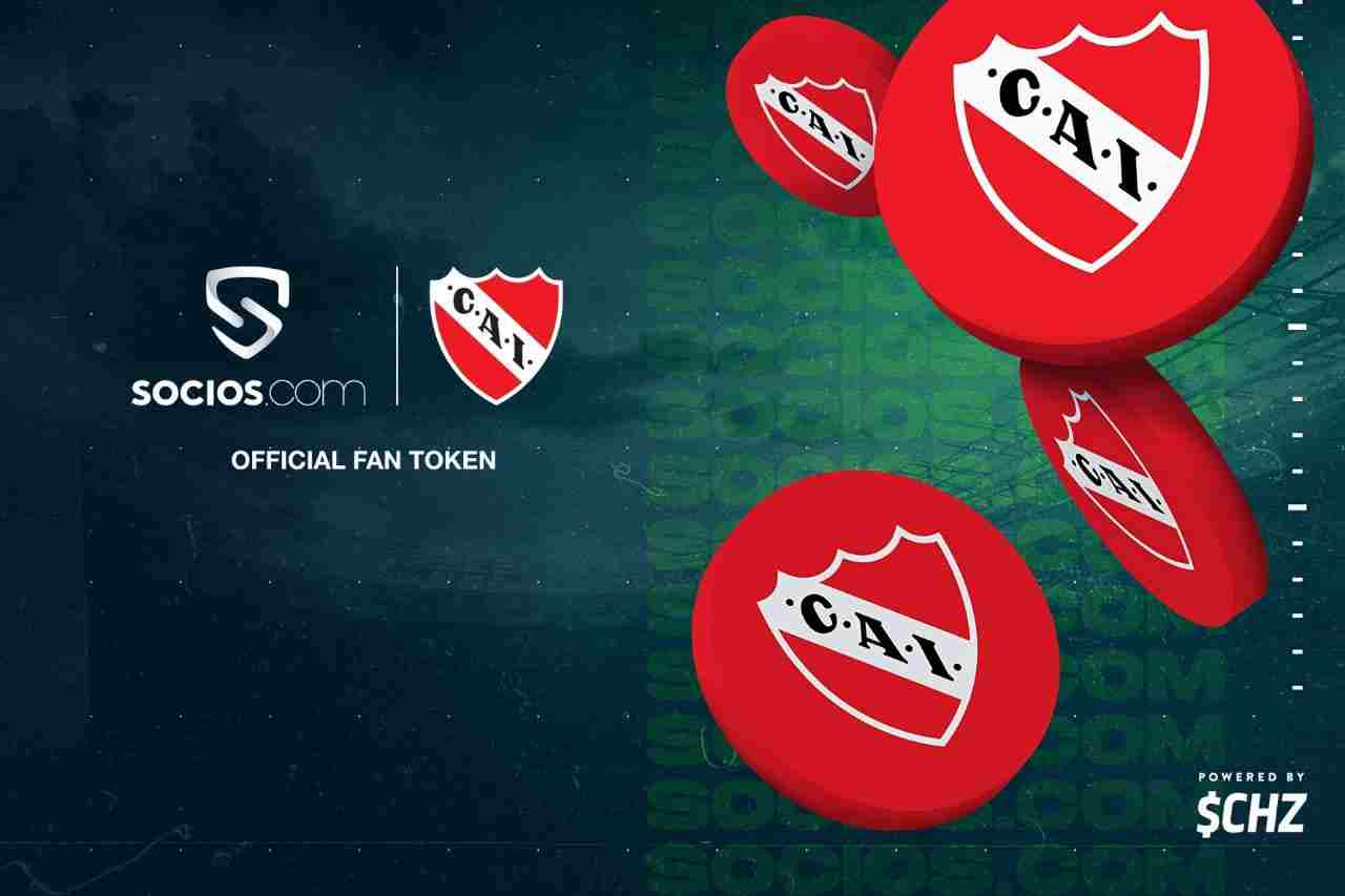 Club Atlético Independiente y Chiliz lanzarán token para los fanáticos 