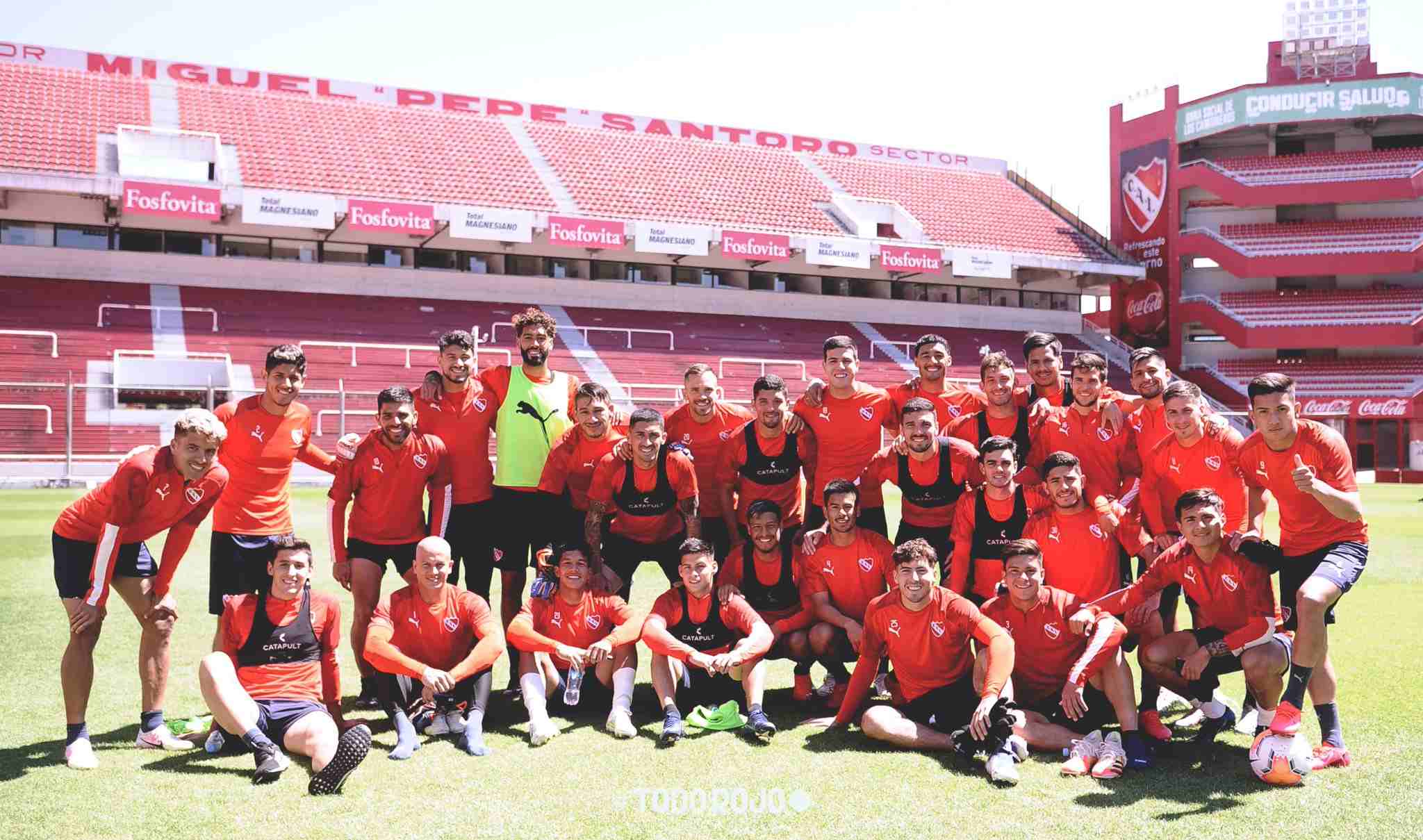 Independiente, con medio equipo definido