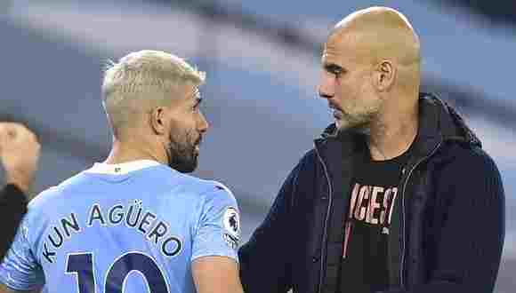 Pep Guardiola, contundente sobre el gesto del Kun Agüero