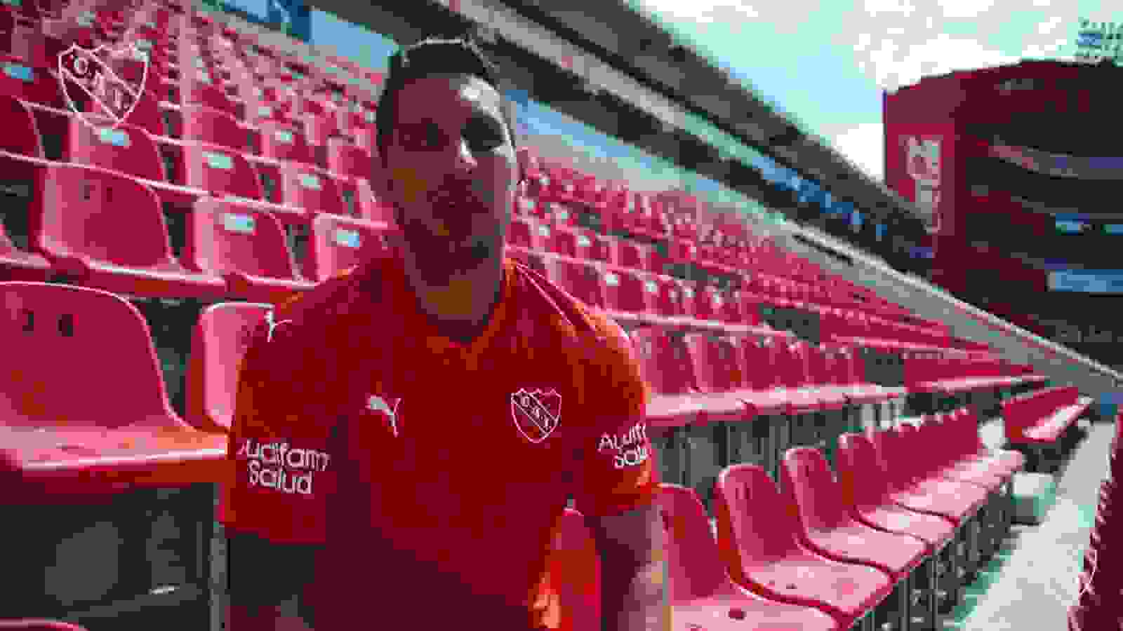 Juan Manuel Insaurralde: "Estoy feliz de haber llegado a un club tan grande como Independiente"