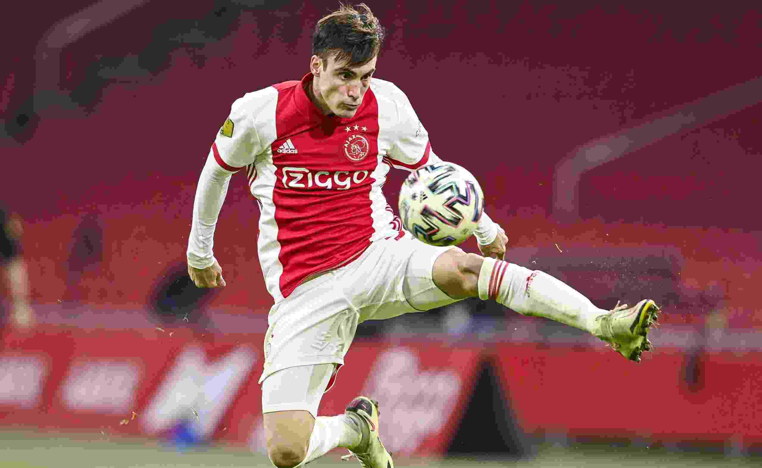 Nicolás Tagliafico tuvo una gran actuación en la goleada del Ajax