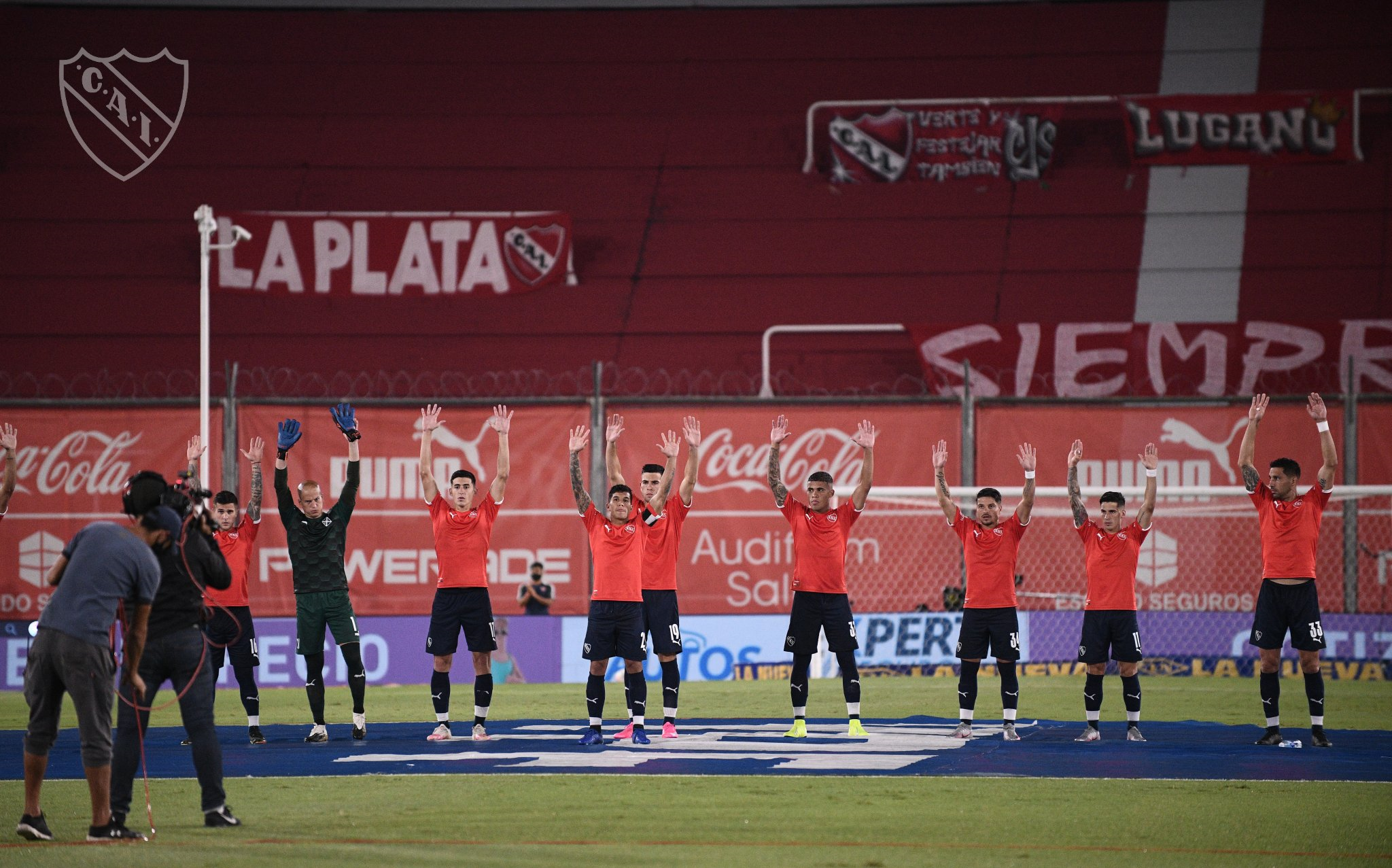 Independiente se preparó para medirse ante Talleres