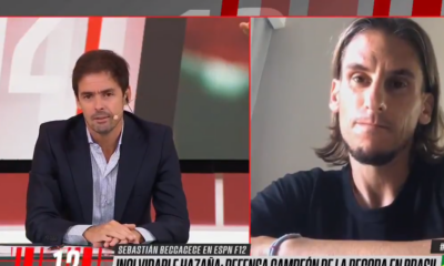 Sebastián Beccacece: "En Independiente sentí soledad institucional"
