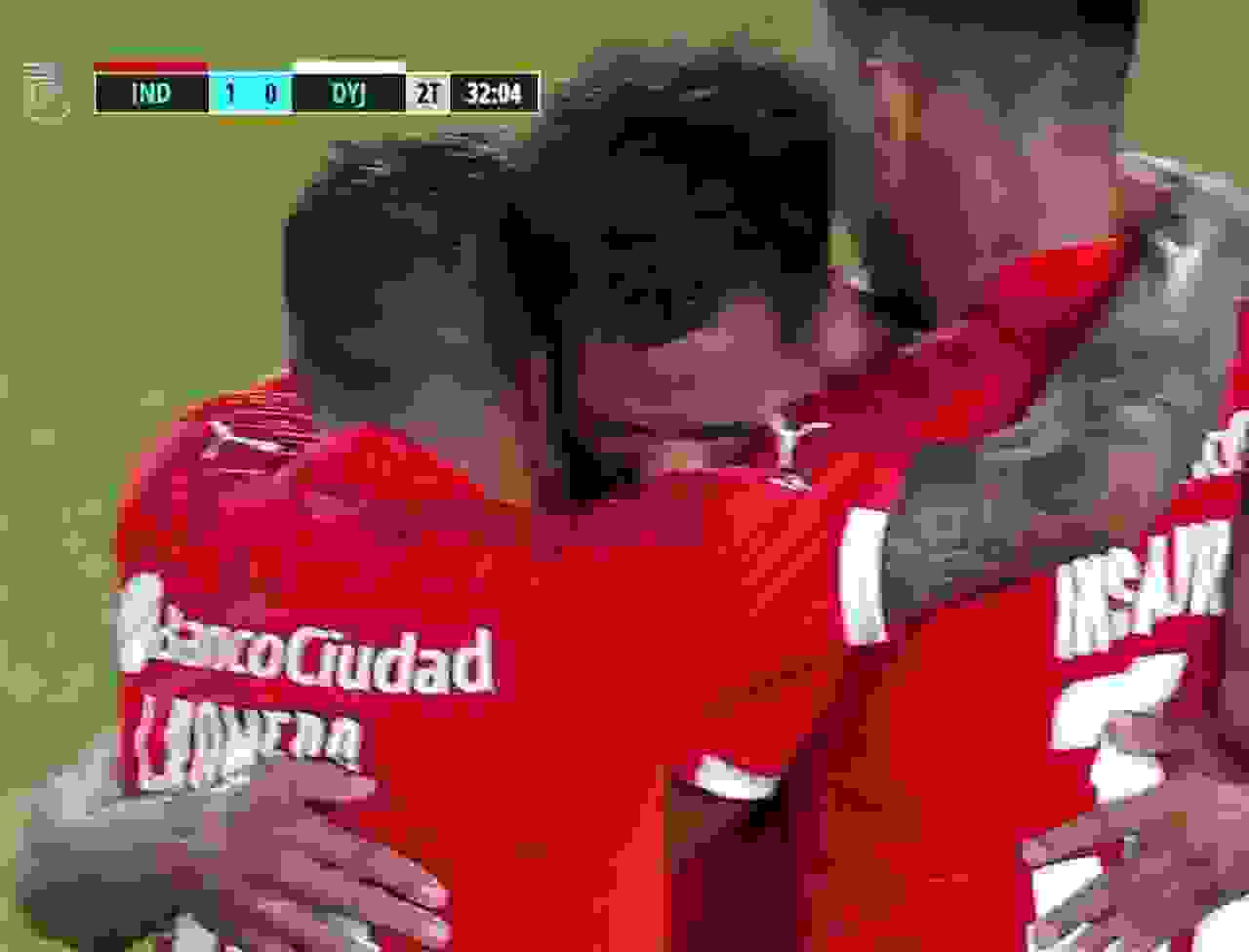Barreto marcó gol de la ventaja para Independiente