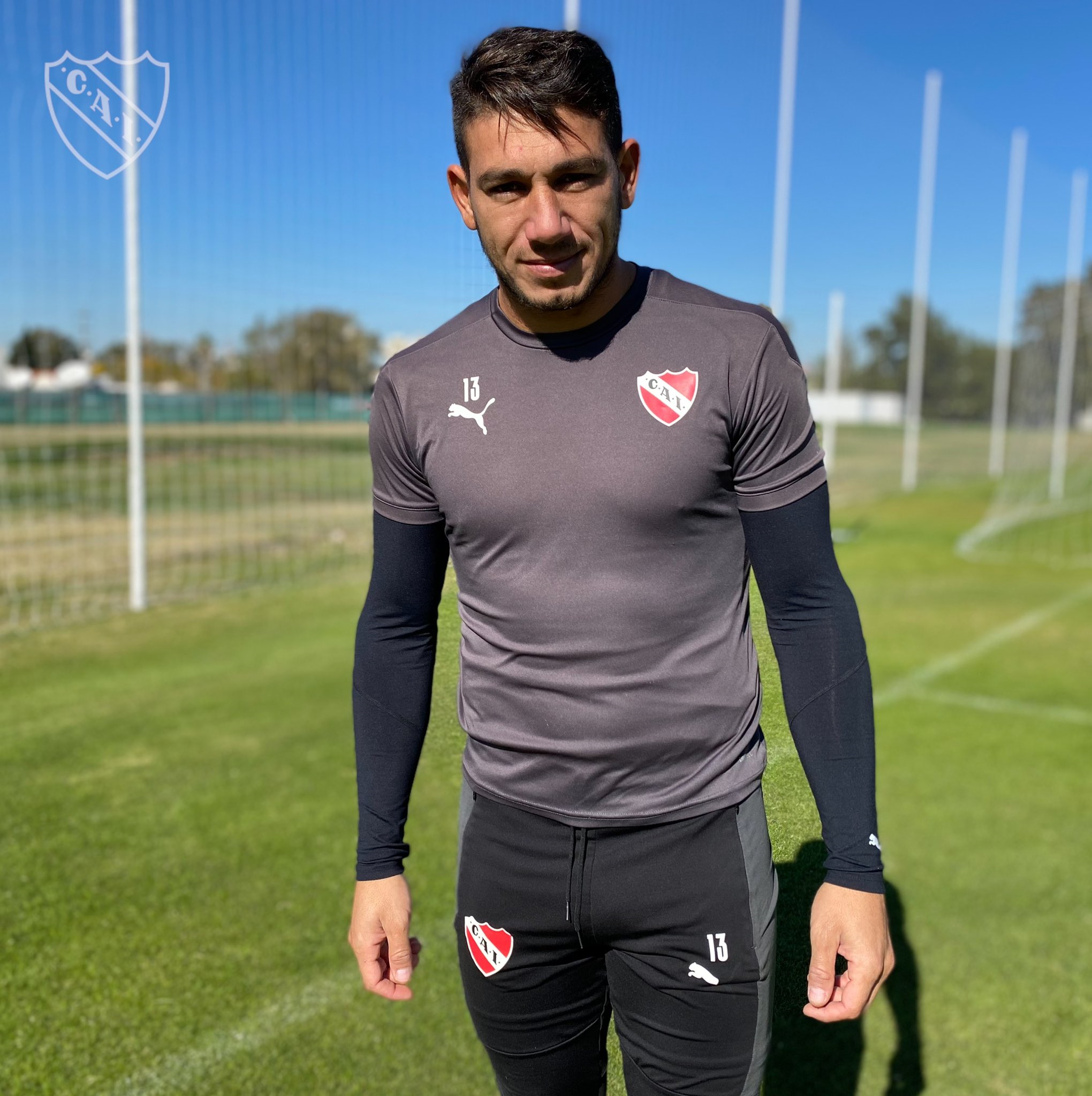 Milton Álvarez volvió a entrenar a la par del resto del plantel de Independiente