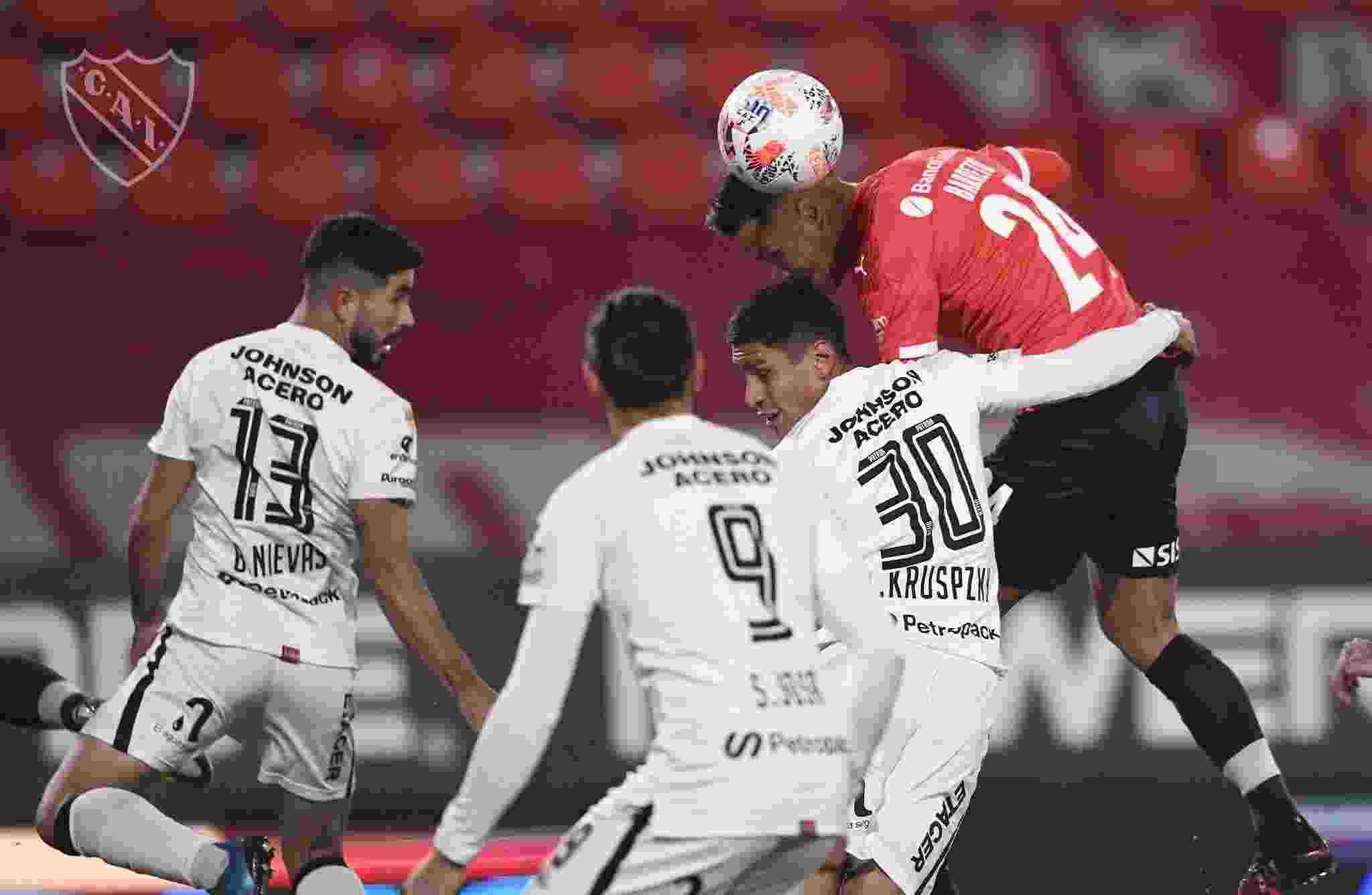 Sergio Barreto fue uno de los mejores en el triunfo del Club Atlético Independiente ante Patronato.