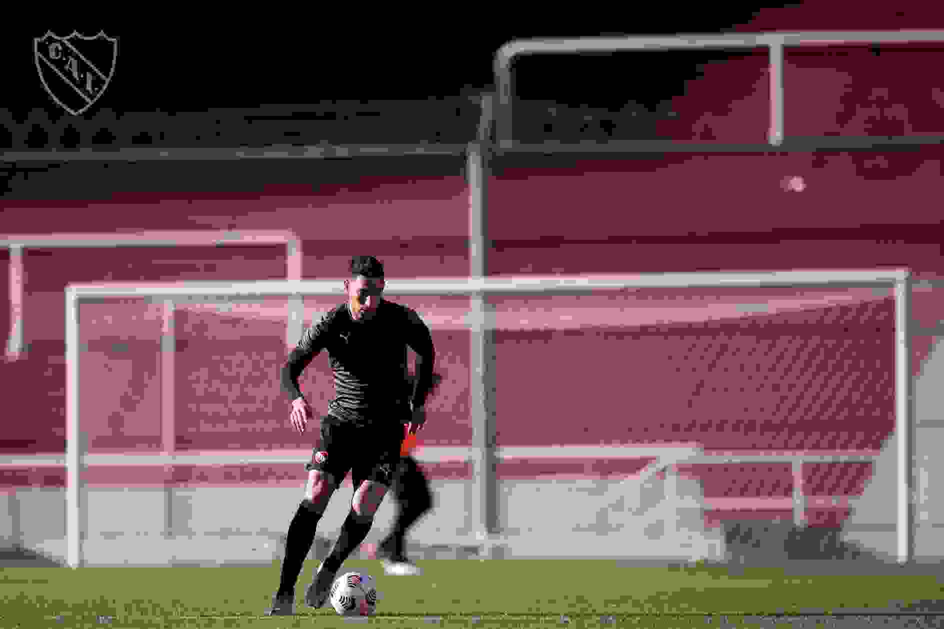 El Chaco Insaurralde se prepara para la nueva temporada que disputará Independiente.