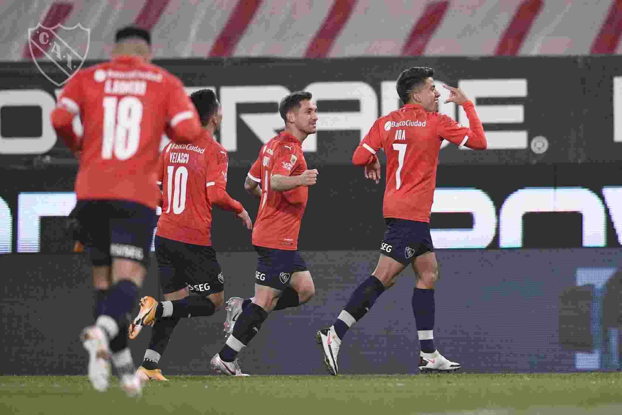 Independiente jugó un gran partido y es puntero