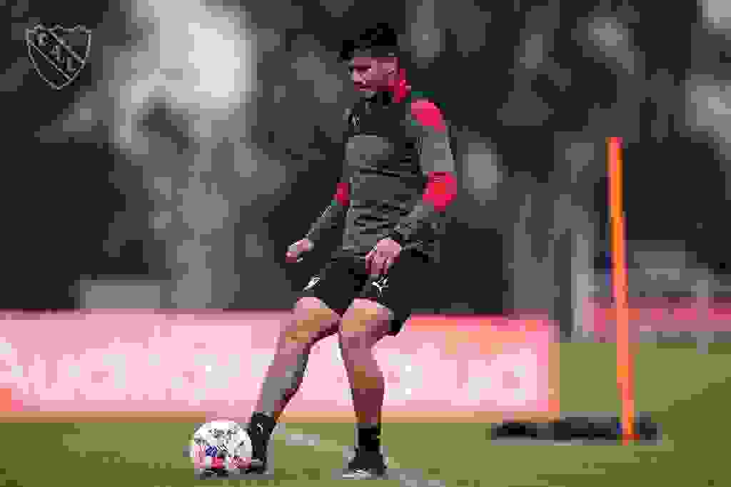 Barreto, de gran presente, es uno de los pilares de este equipo que comanda Julio Falcioni y será titular el próximo fin de semana.