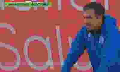 Curiosidad: qué hizo un ayudante de Godoy Cruz atrás del arco todo el partido