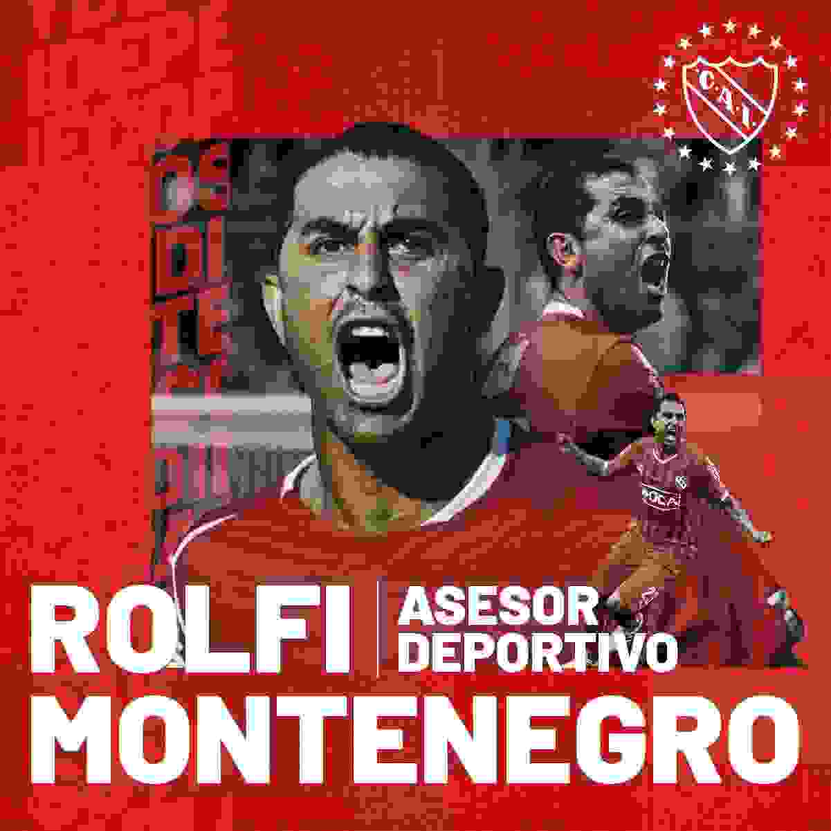 Con esta imagen, Independiente hizo oficial el retorno del Rolfi Montenegro al Rey de Copas.