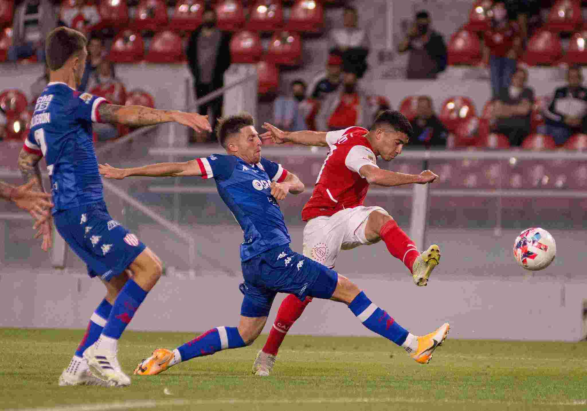 El Chaco Martínez le dio el triunfo a Independiente en el choque ante Unión en el Libertadores de América 