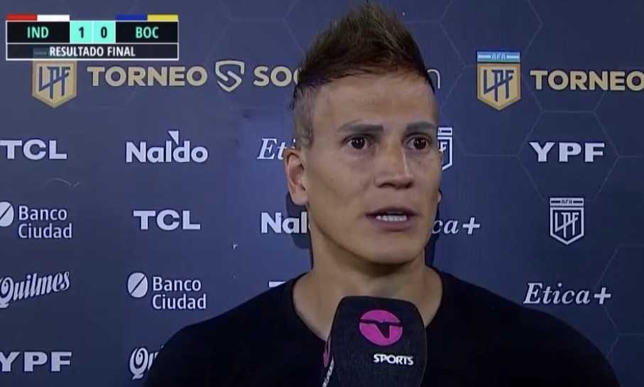 Sebastián Sosa no anduvo con vueltas y afirmó que quiere seguir en Independiente 