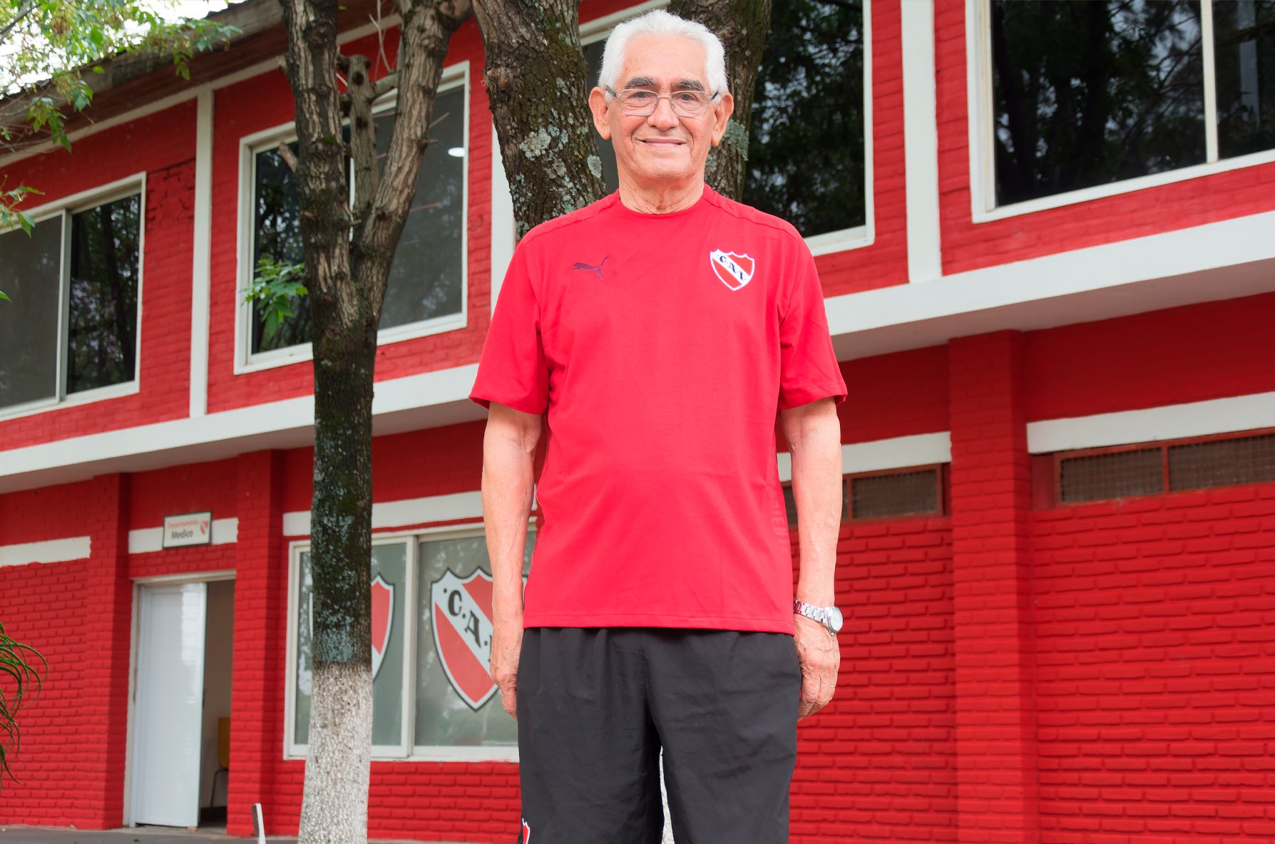 Pancho Sá, leyenda del Club Atlético Independiente, no ocultó su tristeza cuando debió dejar nuestra institución.