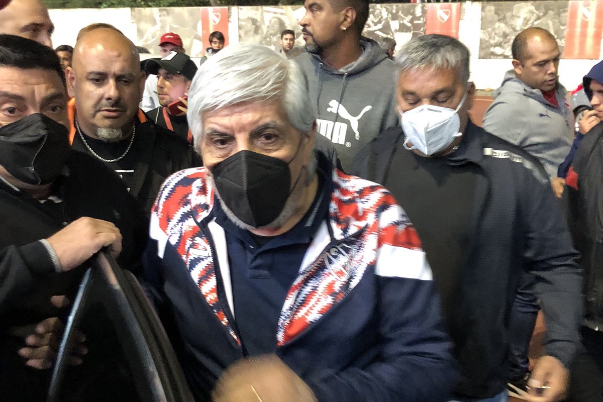 Hugo Moyano, presidente del Club Atlético Independiente, se refirió a cuándo serán las elecciones.