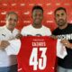 Juan Cazares firmó su contrato con Independiente