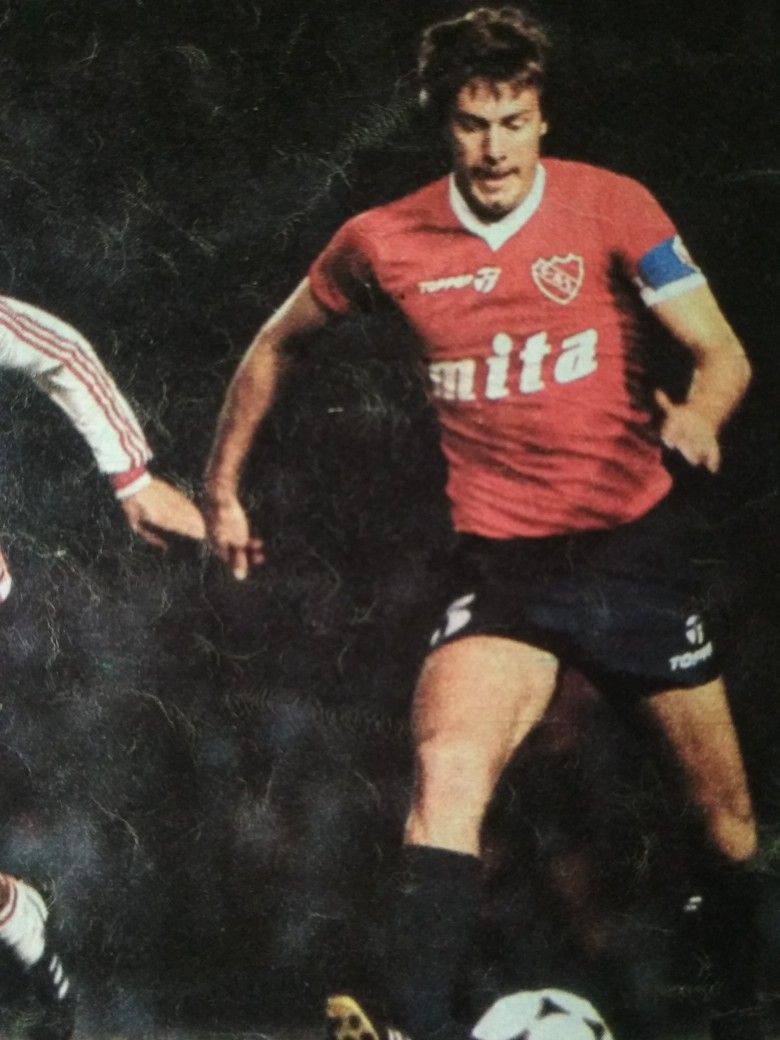 Claudio Marangoni fue uno de los mejores mediocampistas de la historia de Independiente.