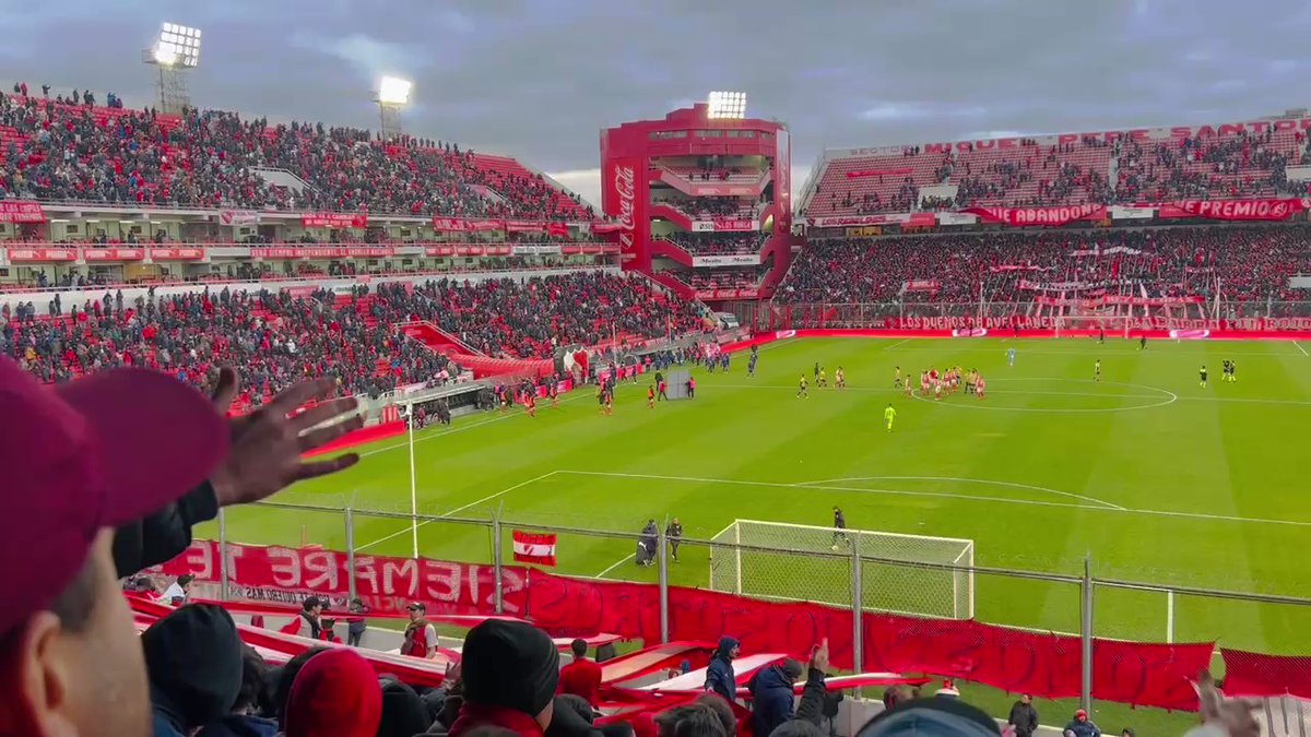 Club Atlético Independiente 🔛 Empezó el partido ¡CON TODO, #INDEPENDIENTE!