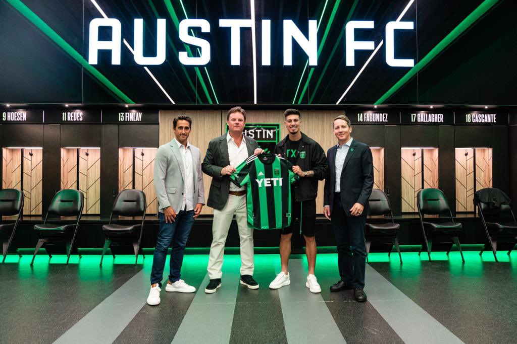 Austin FC presentó a Emiliano Rigoni como su nuevo refuerzo.