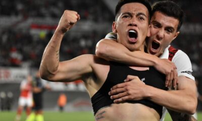 Esequiel Barco y un gesto letal para los hinchas de Racing