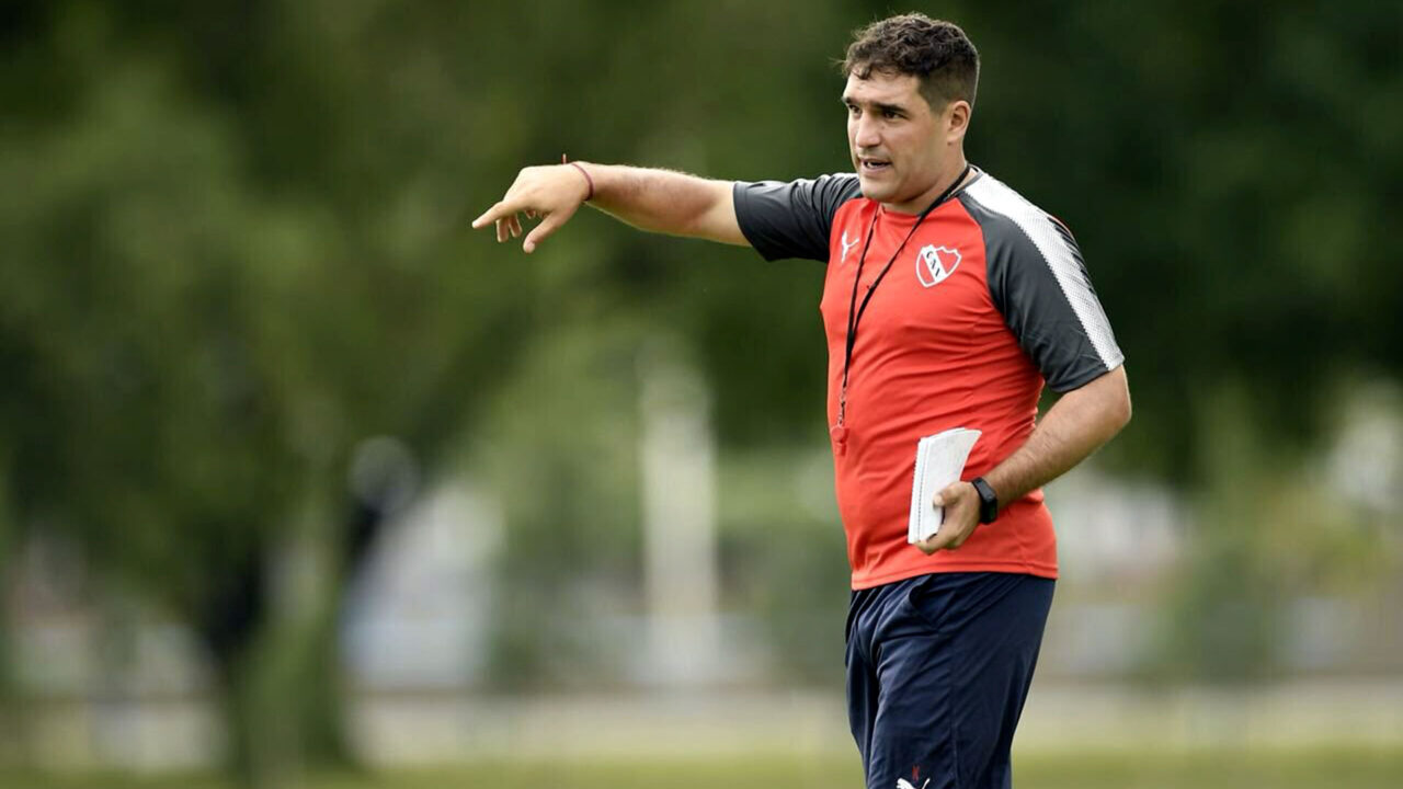 Leandro Stillitano es el nuevo entrenador de Independiente.