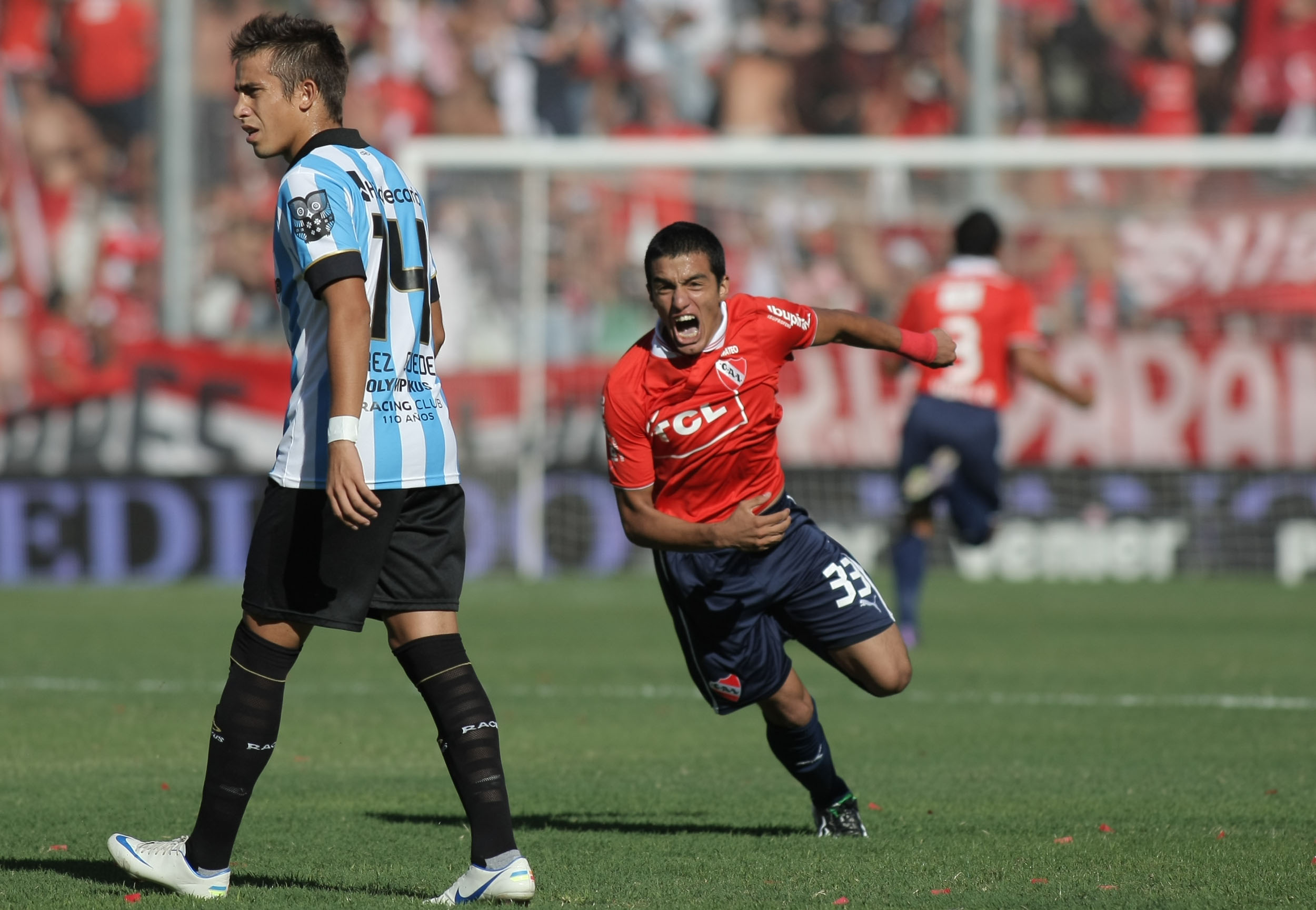 Leonel Miranda se formó en Independiente, pero ahora juega para ellos.