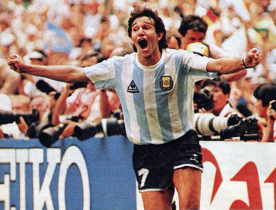 Jorge Burruchaga, ídolo de Independiente, jugó y marcó un gol decisivo que nos dio el Mundial de 1986.