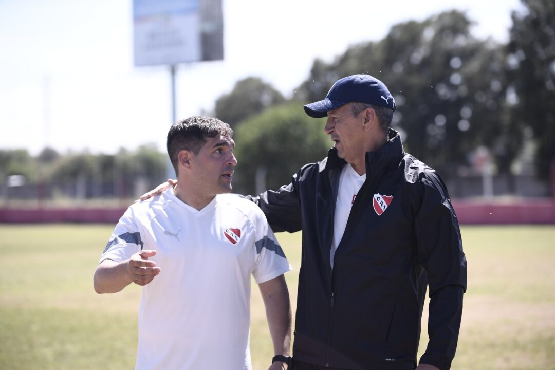 Leandro Stillitano está a cargo de la pretemporada de Independiente.