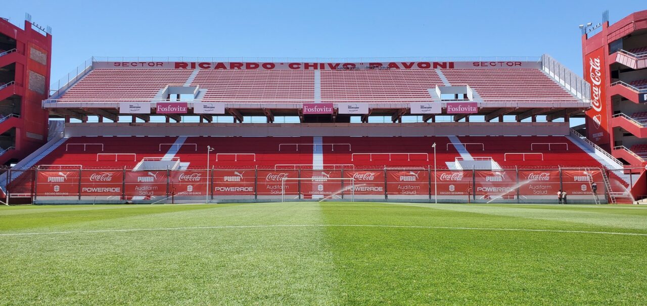Independiente va a pintar nuevamente todo su estadio.