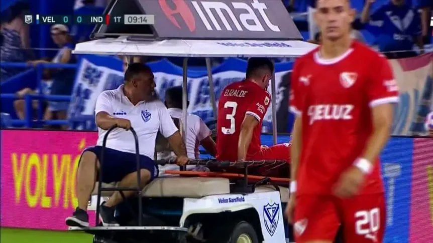 Independiente no podrá contar con Elizalde por un mes.