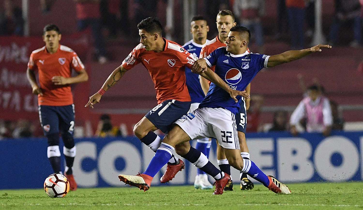 15 de marzo de 2018: Independiente vencía 1-0 a Millonarios