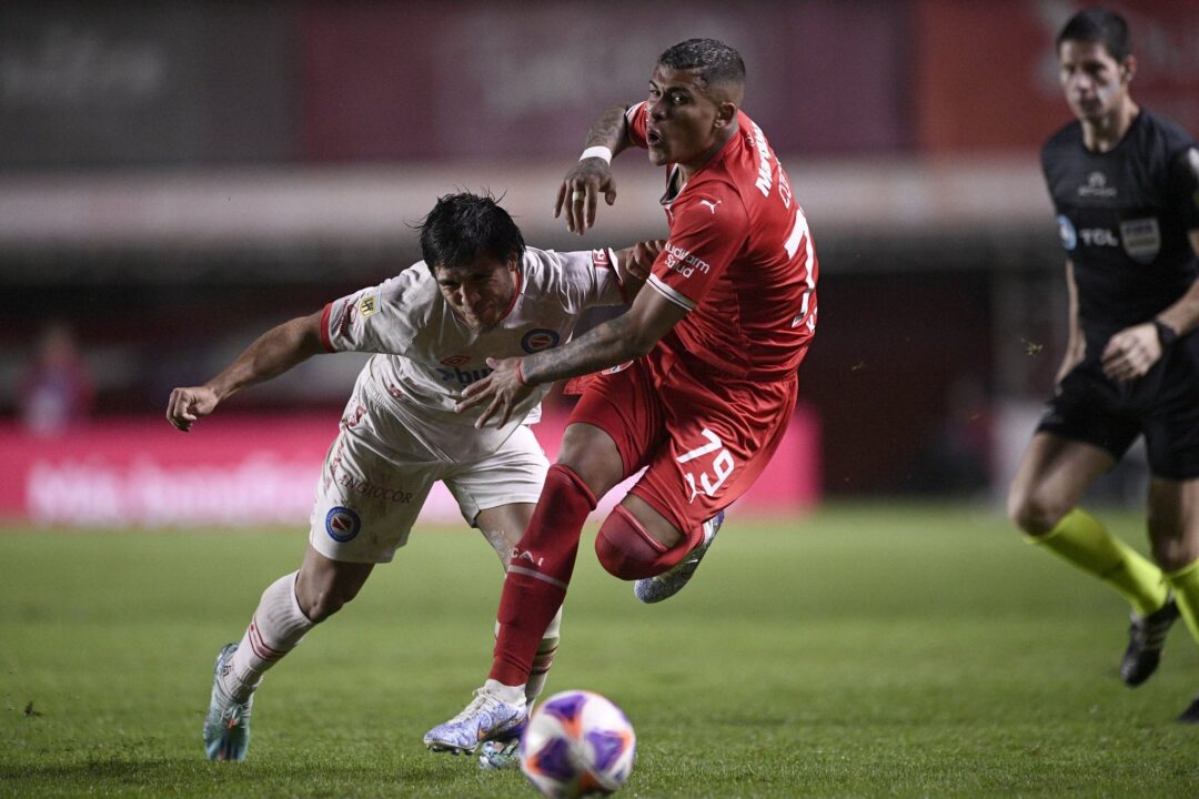 Independiente igualó ante Argentinos Juniors.