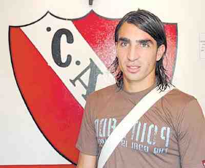 Pablo Vitti pasó por Independiente hace varios años.