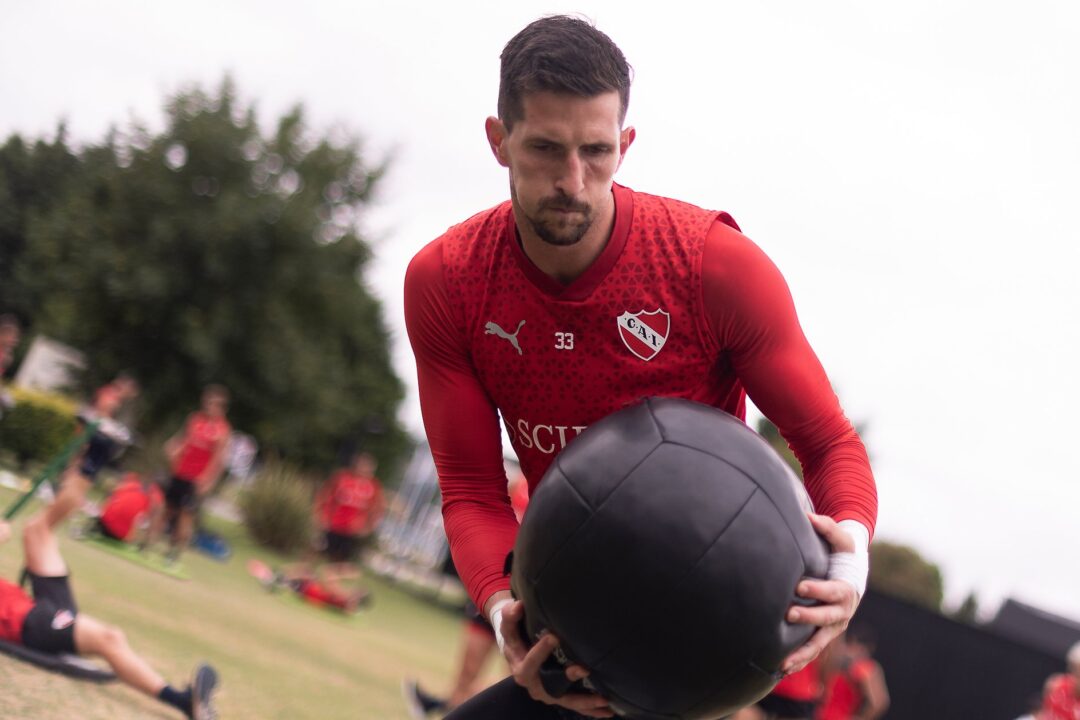 Independiente está haciendo la pretemporada en el predio de AFA.