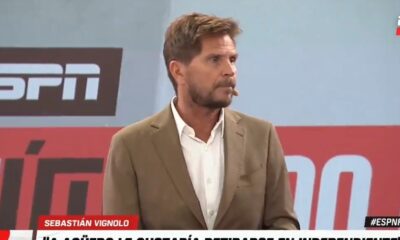 Bombazo de Vignolo: "A Agüero le gustaría retirarse en Independiente"