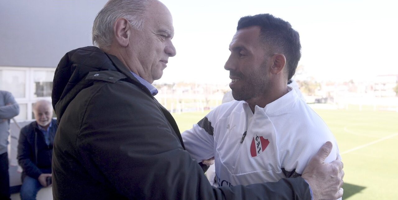 Grindetti apoyó a Tevez y terminó con las especulaciones