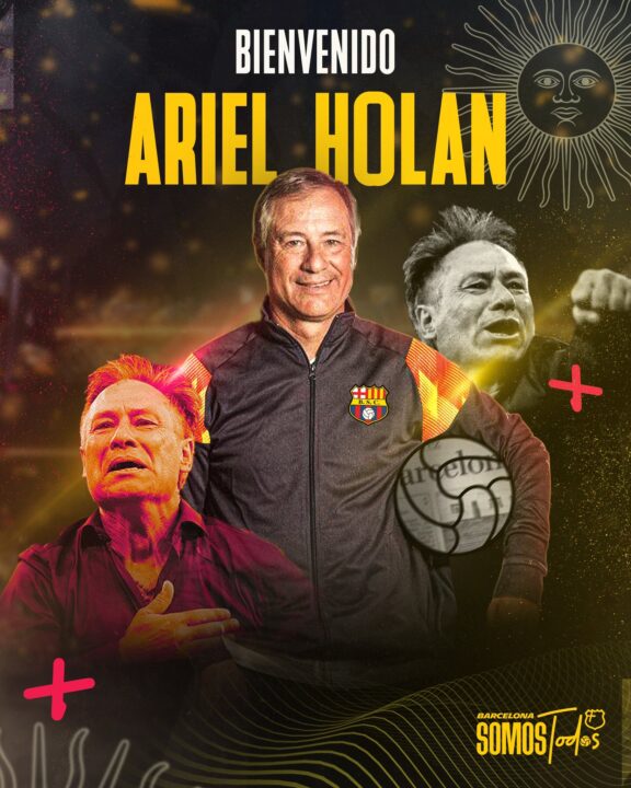 Barcelona hizo oficial la contratación de Ariel Holan como DT.