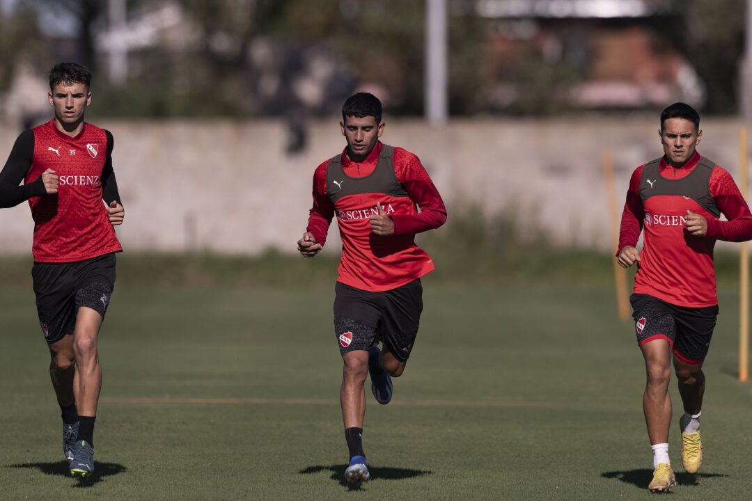Independiente se sigue preparando para el próximo partido.