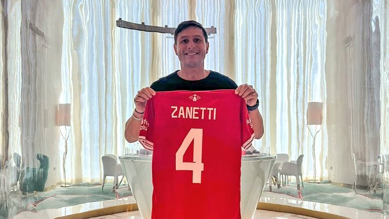 Javier Zanetti es hincha de Independiente.