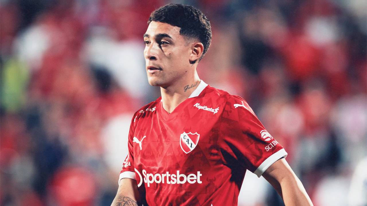 Santiago Montiel será titular en el próximo partido de Independiente.