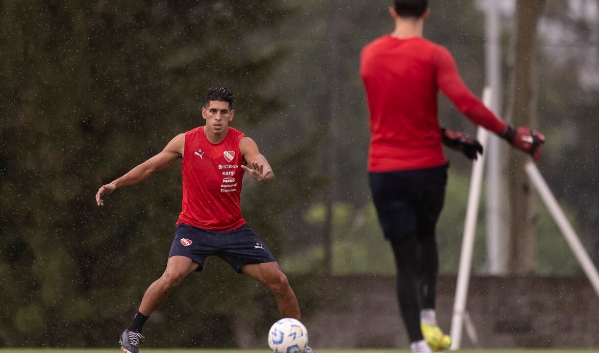 Sebastián Valdéz está muy firme en este Independiente.
