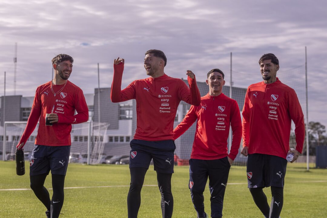 El plantel de Independiente quedó licenciado.