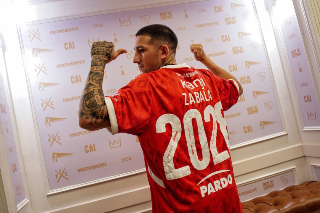 Facundo Zabala puso el gancho y es refuerzo de Independiente.