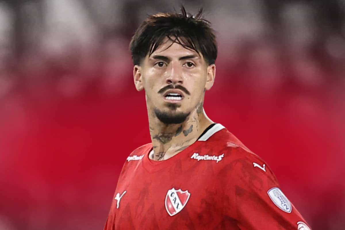 Kevin Lomónaco está feliz jugando para Independiente.