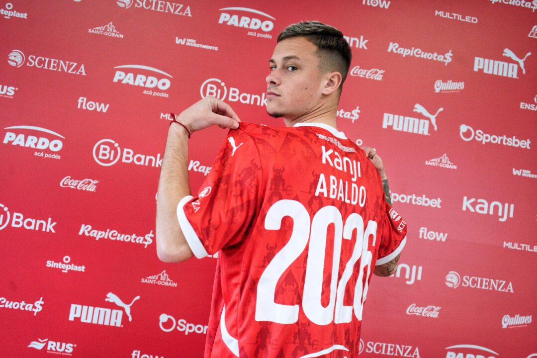 Abaldo es nuevo jugador de Independiente.