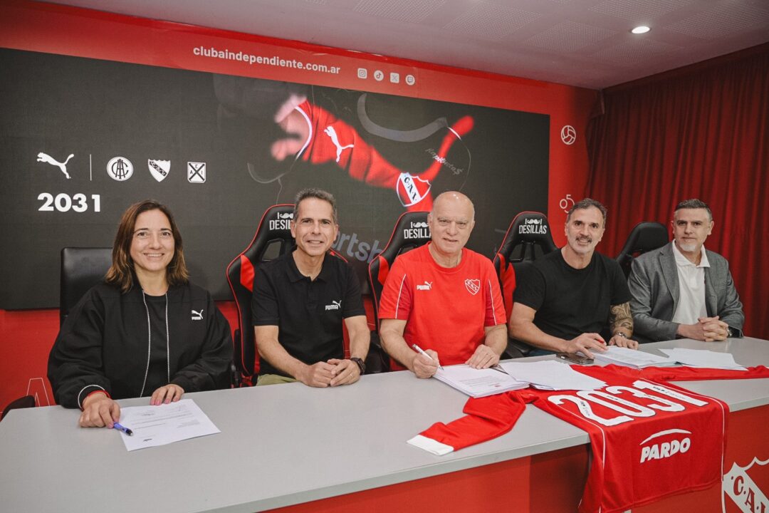 Independiente renovó su contrato con PUMA.