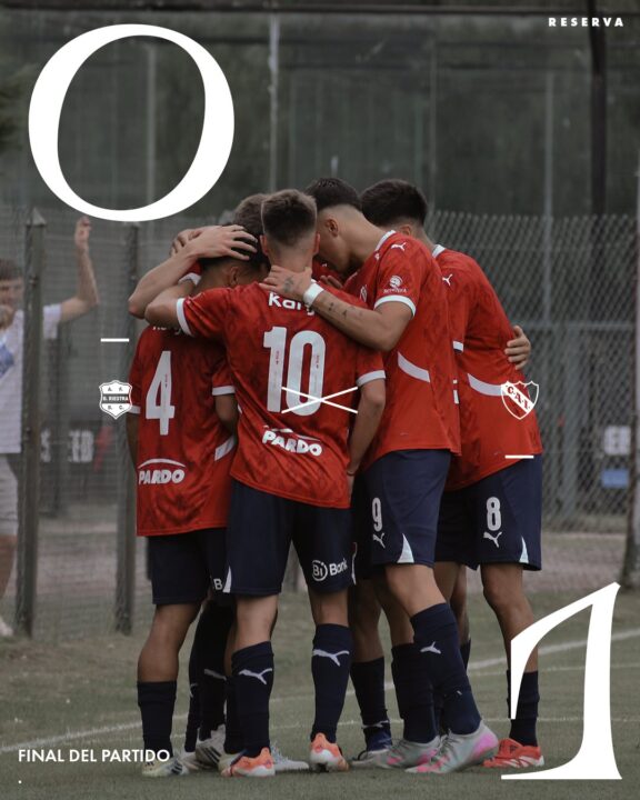La Reserva de Independiente ganó un partido clave.
