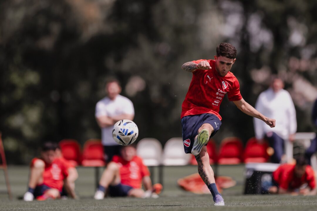 Montiel podrá estar en el próximo partido de Independiente.
