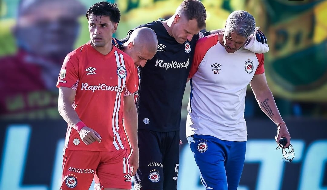 El Ruso Rodríguez, ex Independiente, empezó su recuperación.